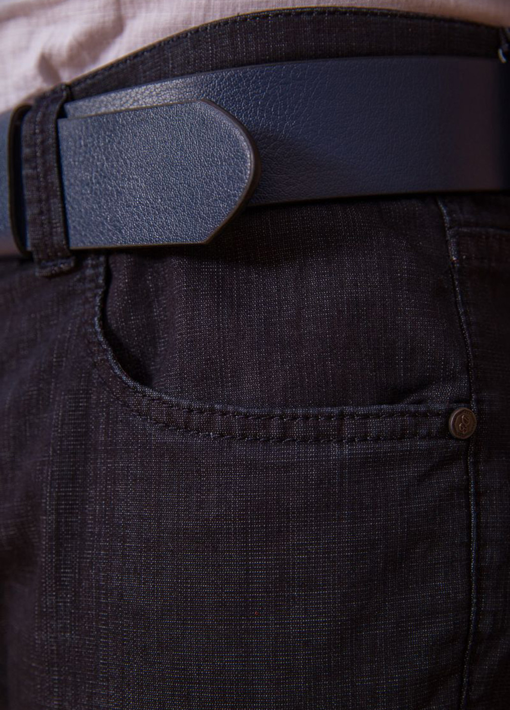 Темно-серые демисезонные прямые джинсы Ager