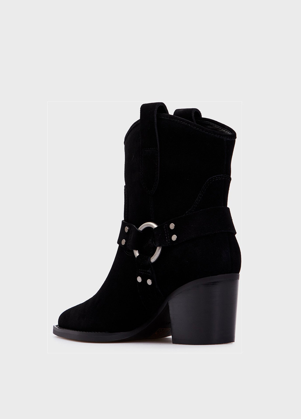 Черные зимняя ботильоны PRPY