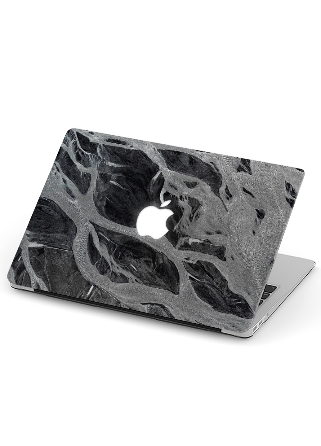 Чохол пластиковий для Apple MacBook Pro 13 A1706 / A1708 / A1989 / A2159 / A1988 Чорні скелі (Black rocks) (9648-2386) MobiPrint (218857735)