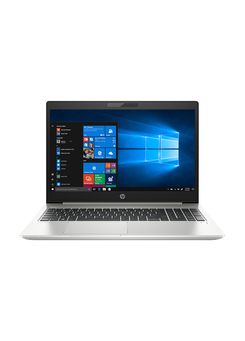 Ноутбук ProBook 450 G6 (4SZ47AV_V10) Silver HP probook 450 g6 (4sz47av_v10) silver (138209551)