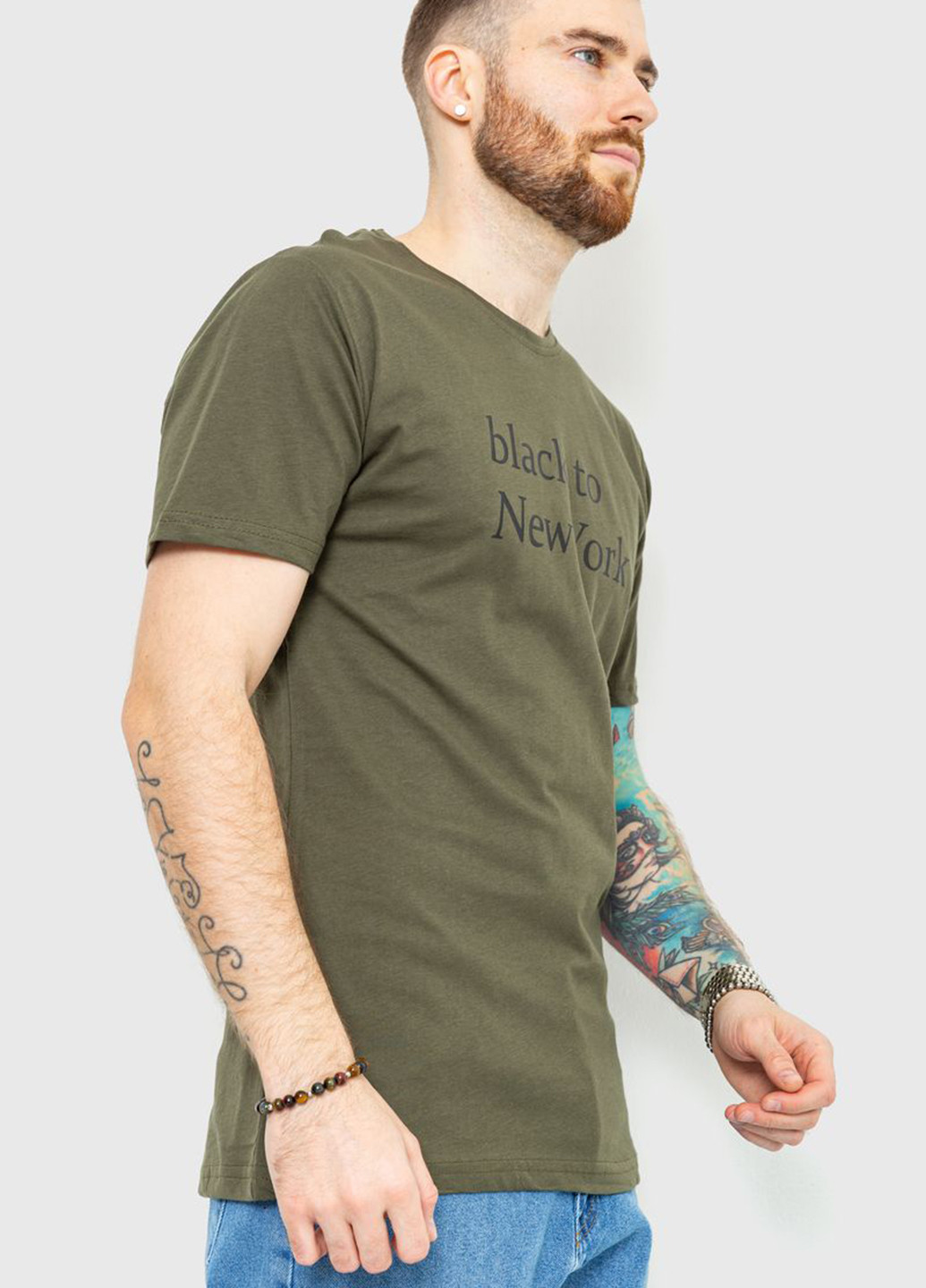 Хаки (оливковая) футболка Ager