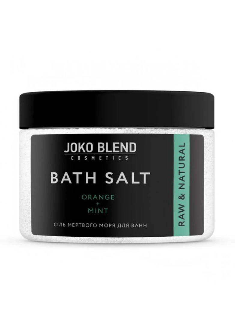 Сіль Мертвого моря для ванн Апельсин-М'ята 300 г Joko Blend (250544664)
