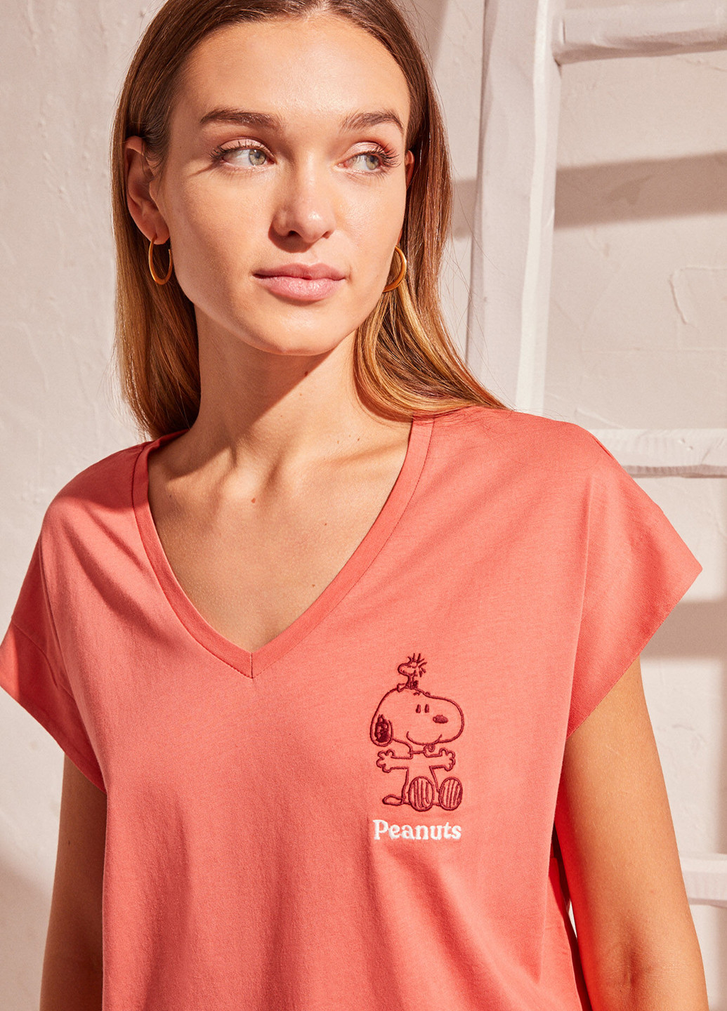 Оранжевая всесезон футболка Women'secret