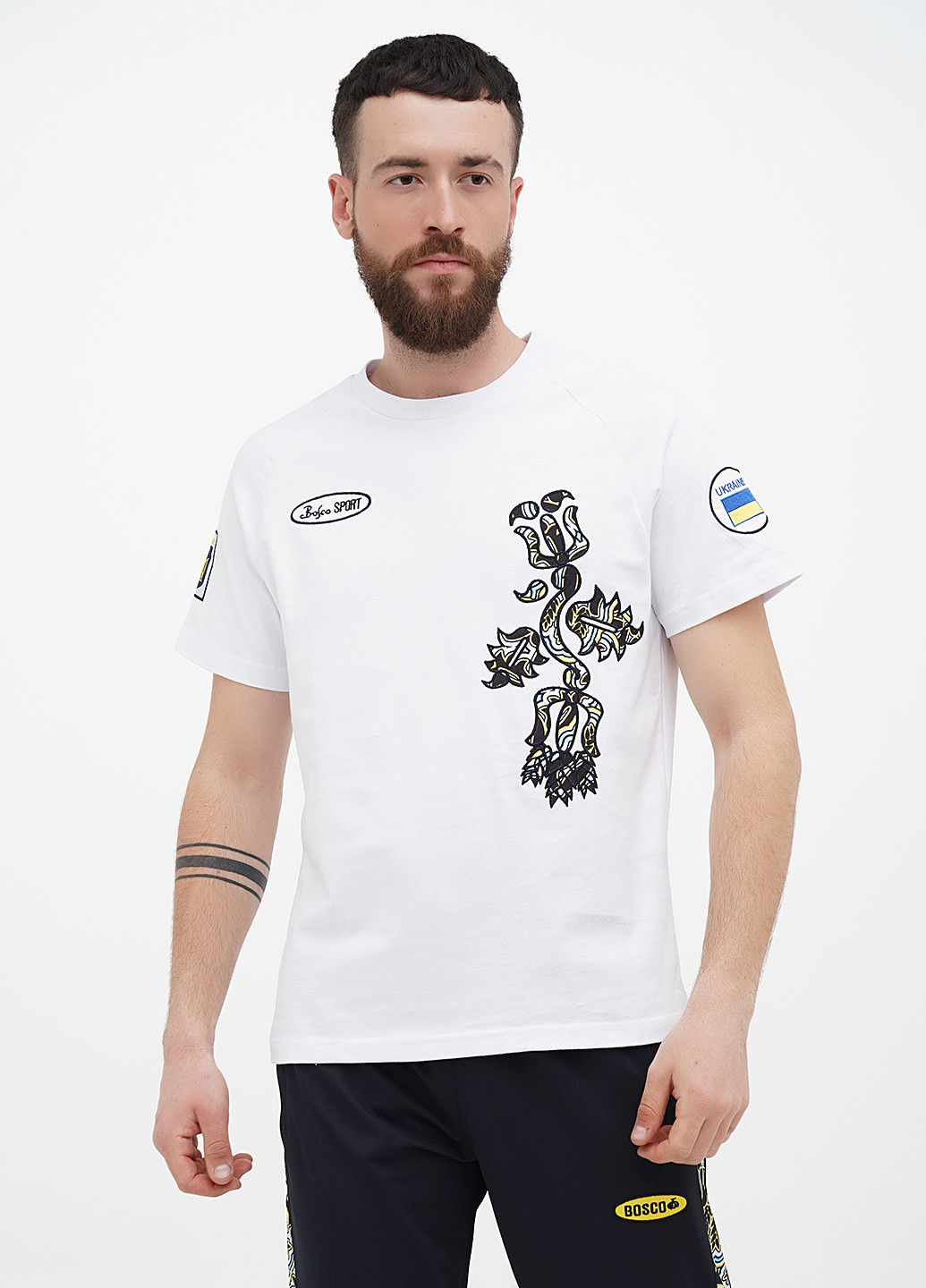 Белая футболка Bosco