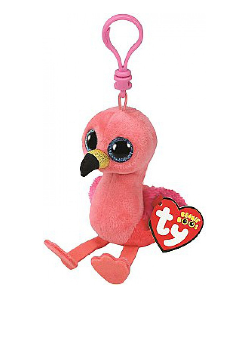 Мягкая игрушка Фламинго, 12 см TY (251419441)