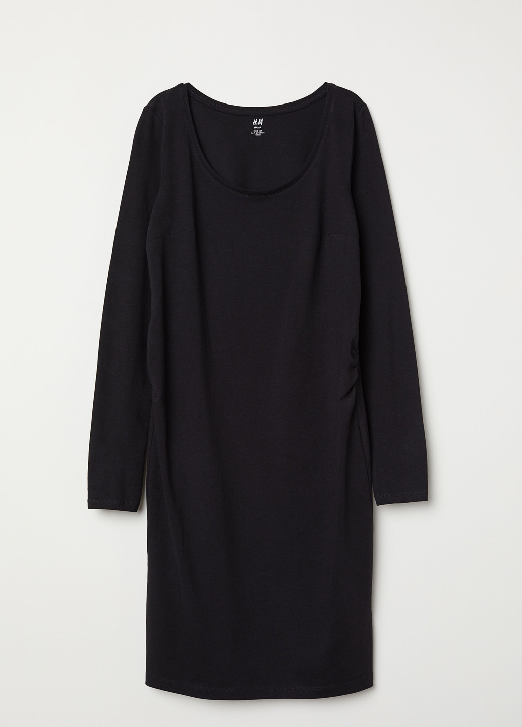 Чорна кежуал плаття для вагітних оверсайз H&M однотонна