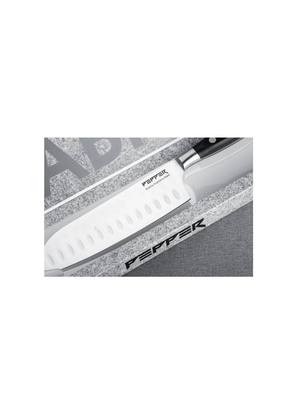 Кухонний ніж Labris Сантоку 17,5 см PR-4004-6 (111206) Pepper (254071739)