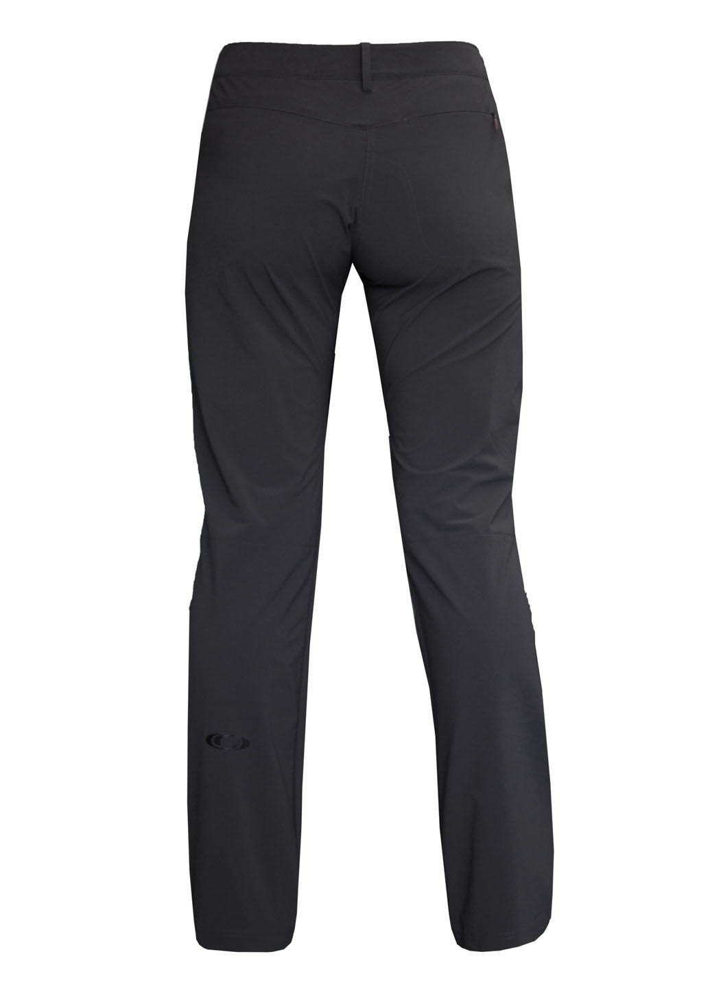 Темно-серые спортивные демисезонные с высокой талией брюки Salomon