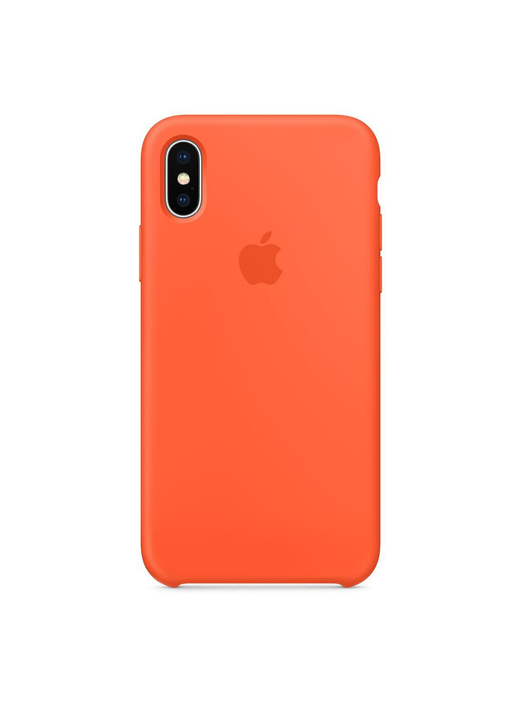 Чехол Silicone Case iPhone Xs/X orange ARM (220821269)