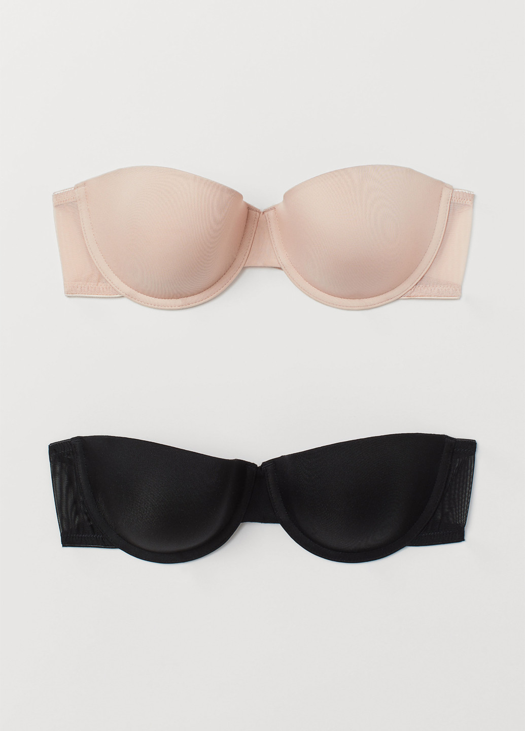 Комбінований балконет бюстгальтер (2 шт.) H&M з кісточками поліамід