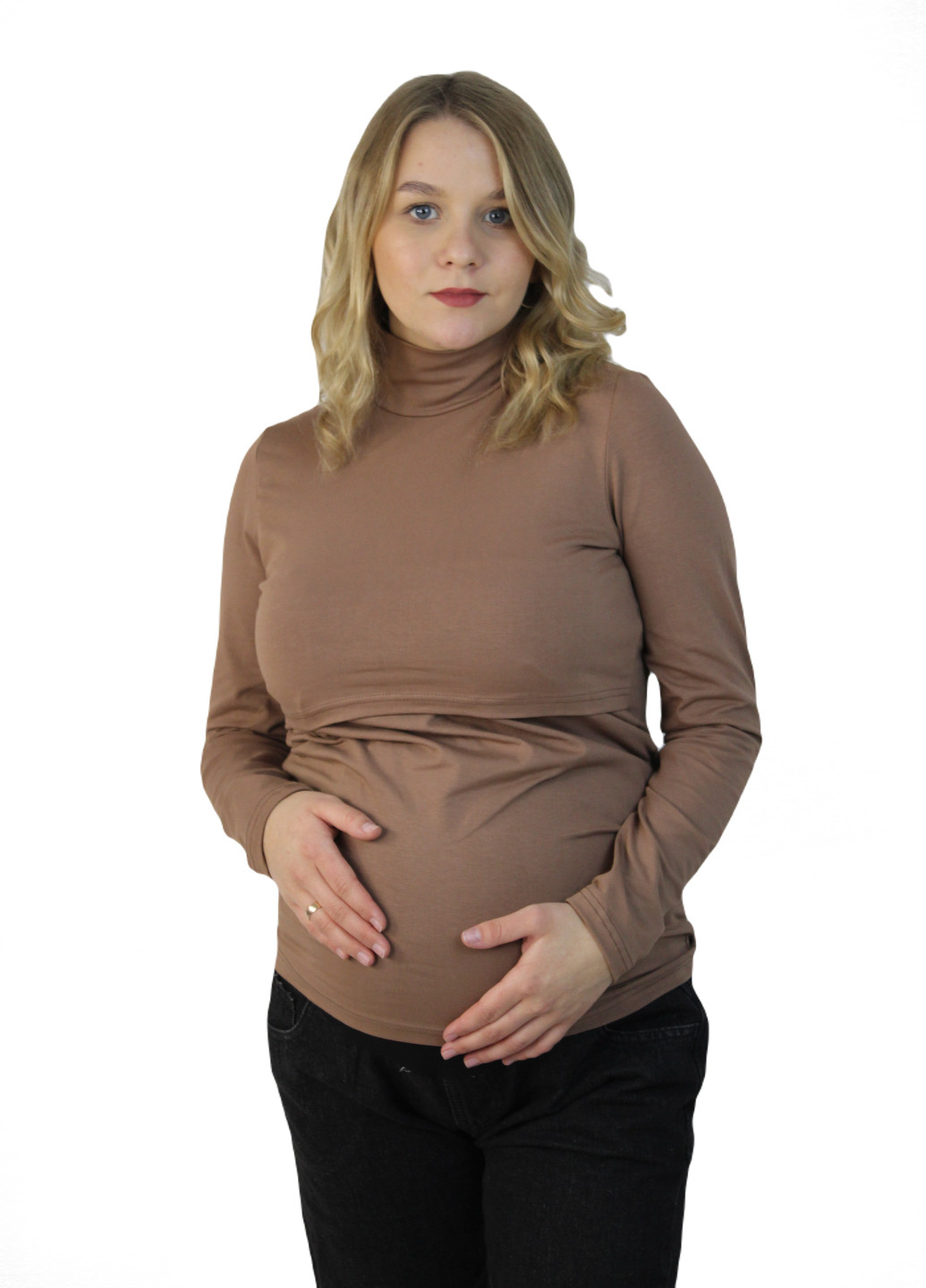 Гольф для беременных с секретом для кормления HN (251343133)