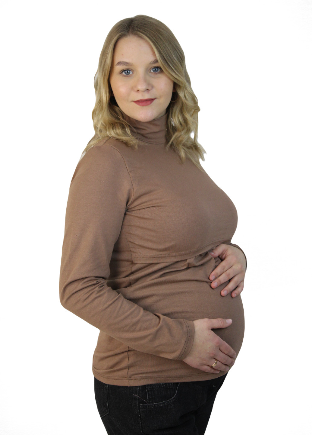 Гольф для беременных с секретом для кормления HN (251343133)