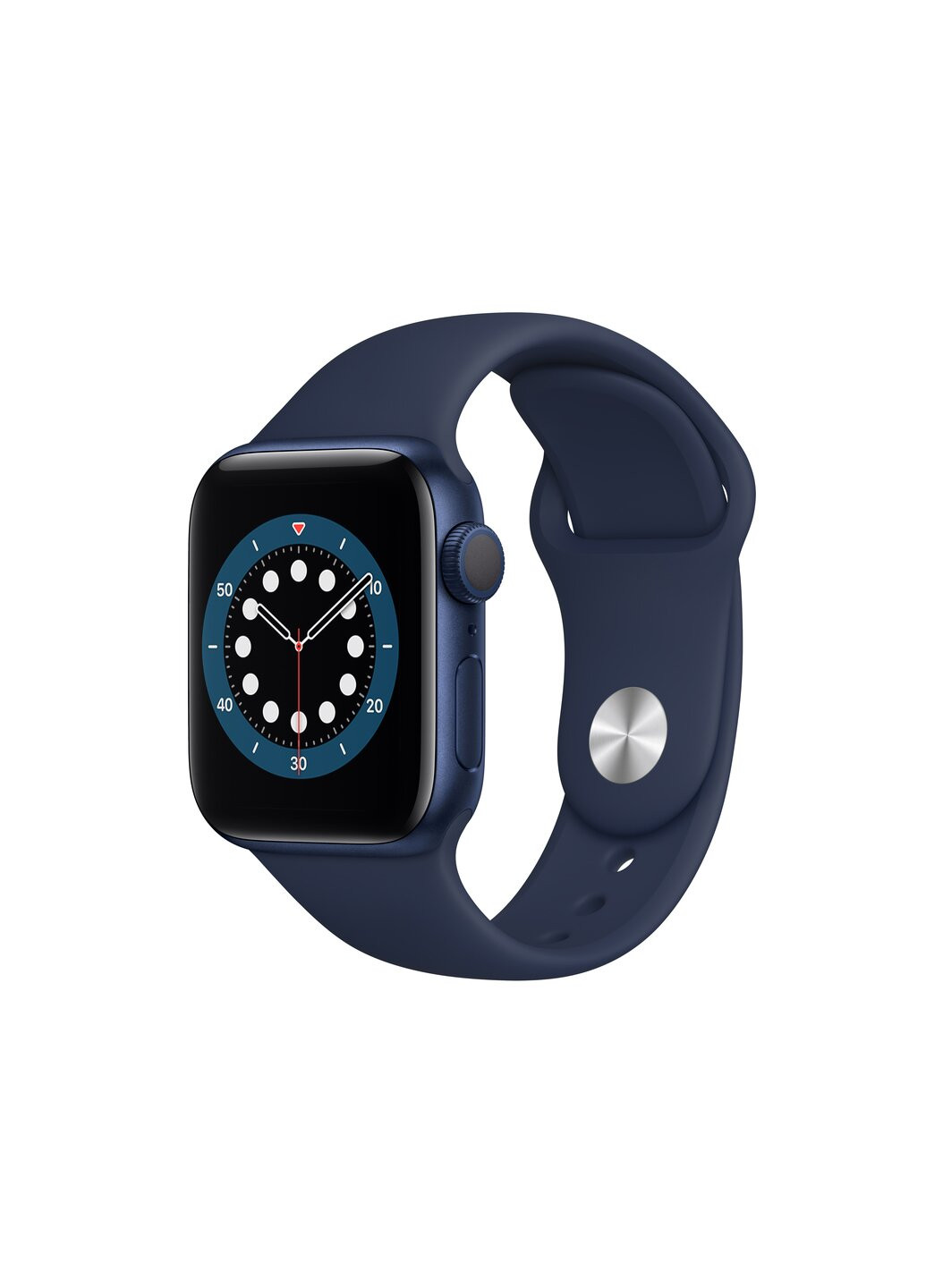 Ремінець Sport Band для Apple Watch 42 / 44mm силіконовий синій спортивний Series 6 5 4 3 2 1 Alaskan Blue ARM (222374785)
