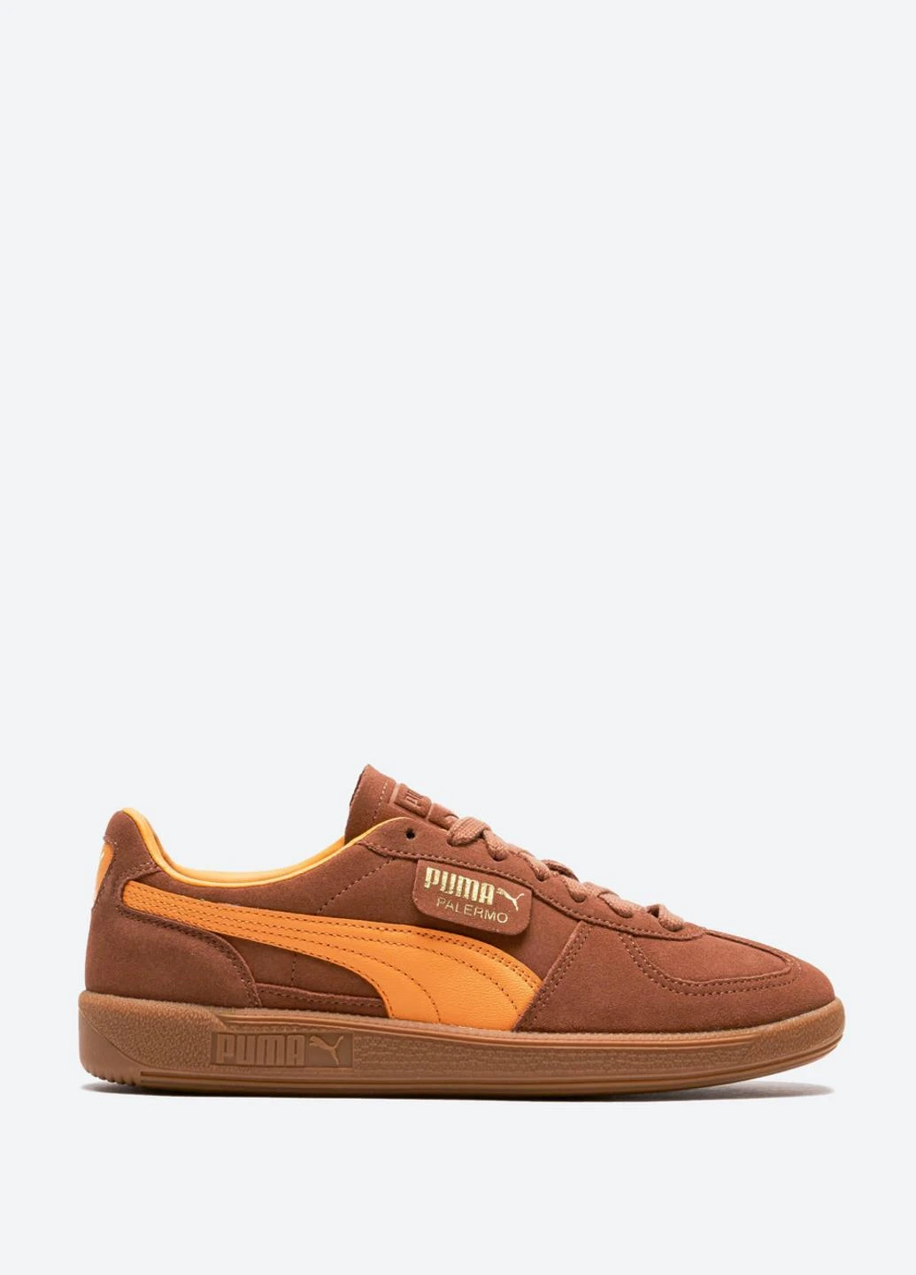 Кроссовки 396463-03 Puma Palermo Brown коричневые демисезоны (317229329)