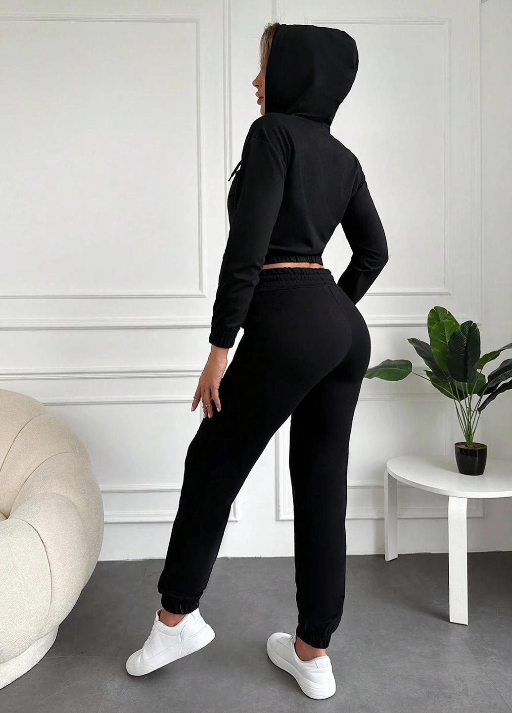 Костюм (толстовка, топ, брюки) SHEIN (324037658)