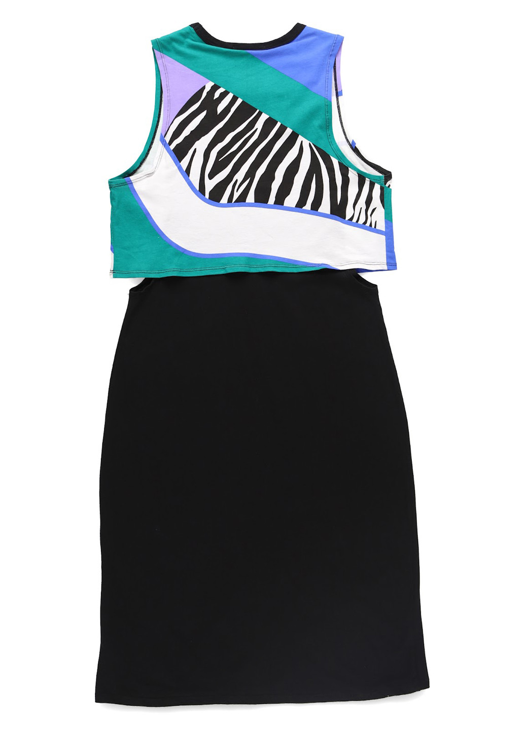 Чорна кежуал сукня Vans з абстрактним візерунком