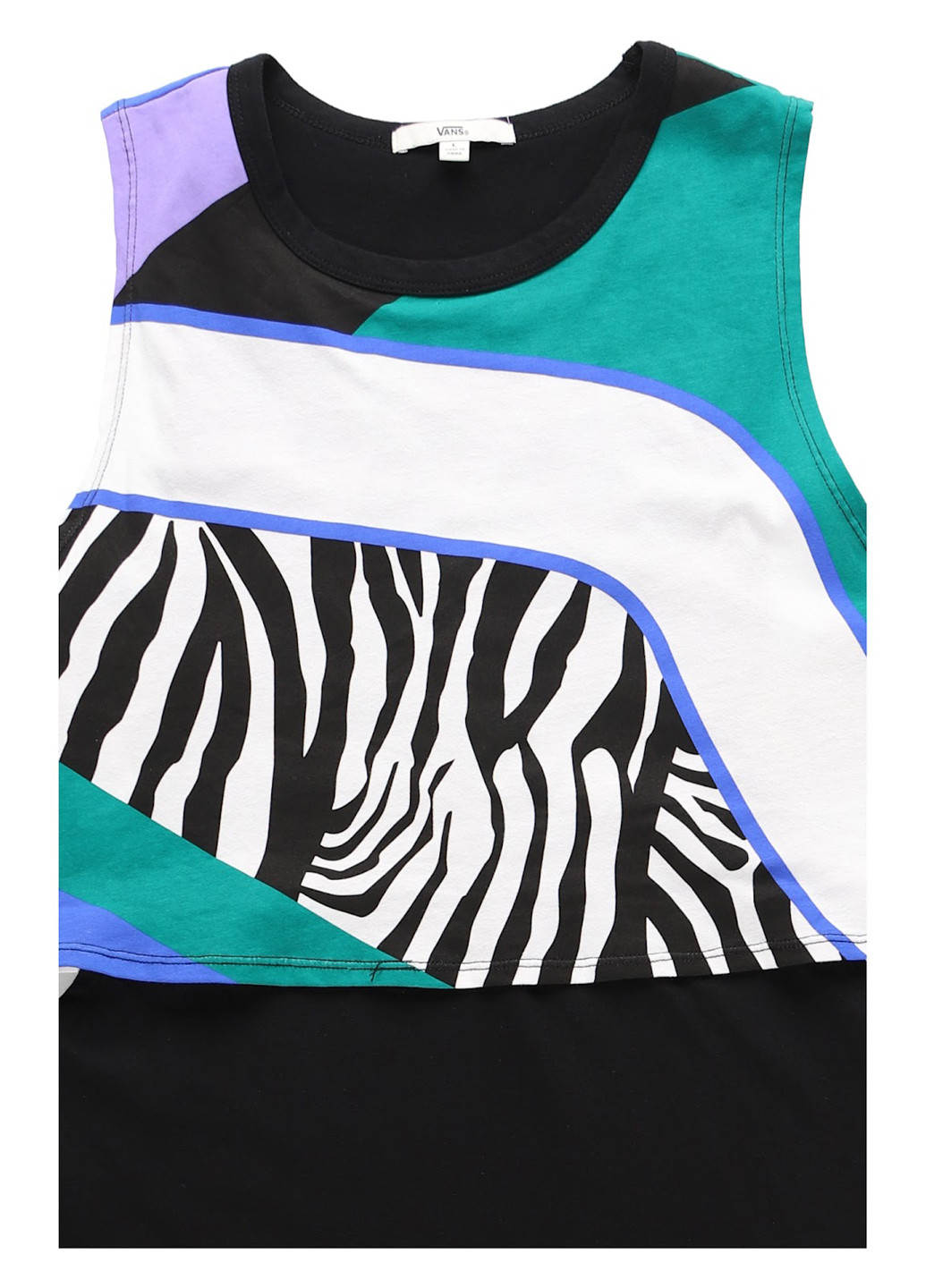 Чорна кежуал сукня Vans з абстрактним візерунком