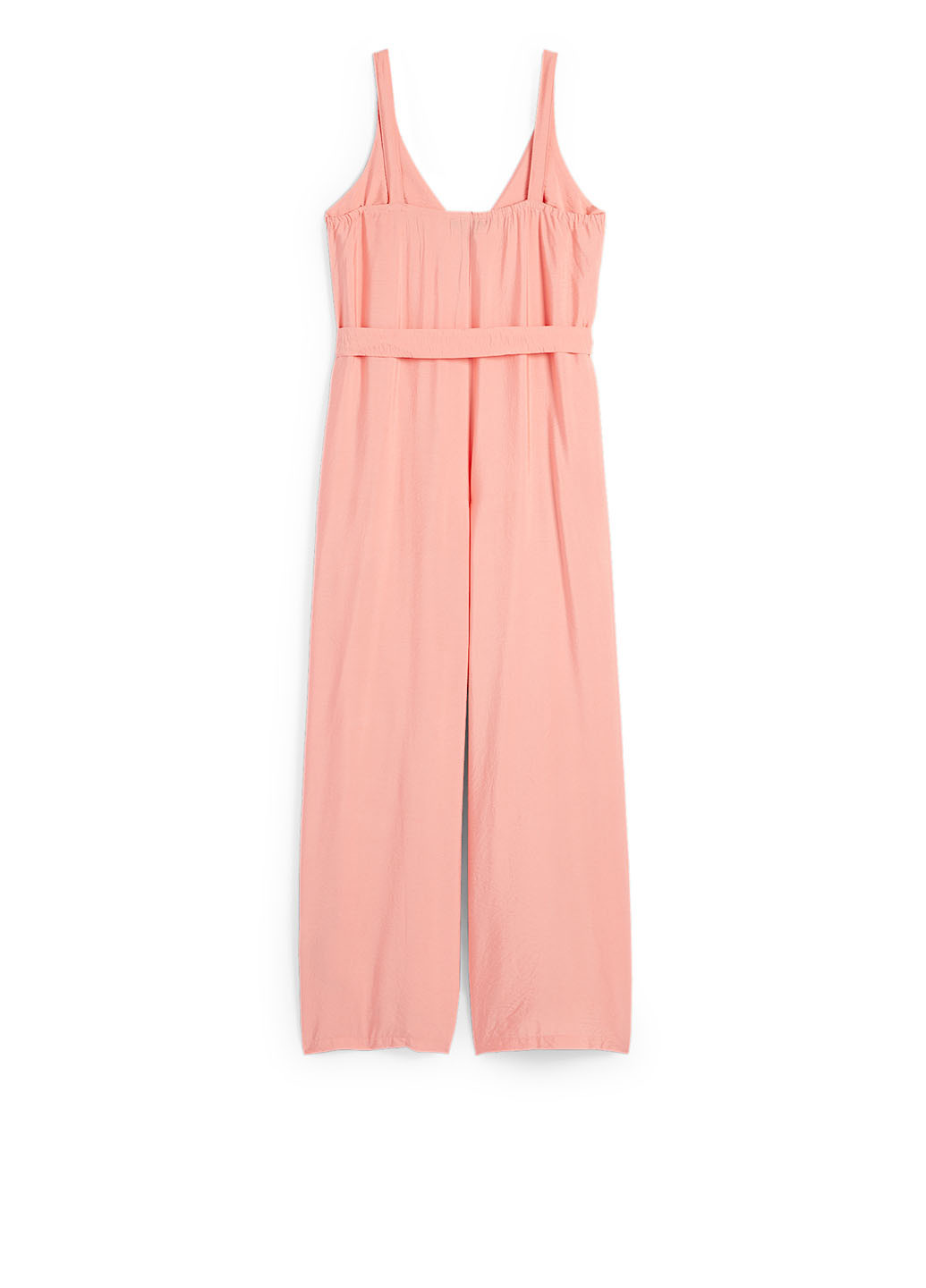 Комбінезон C&A комбінезон-брюки однотонний персиковий кежуал віскоза