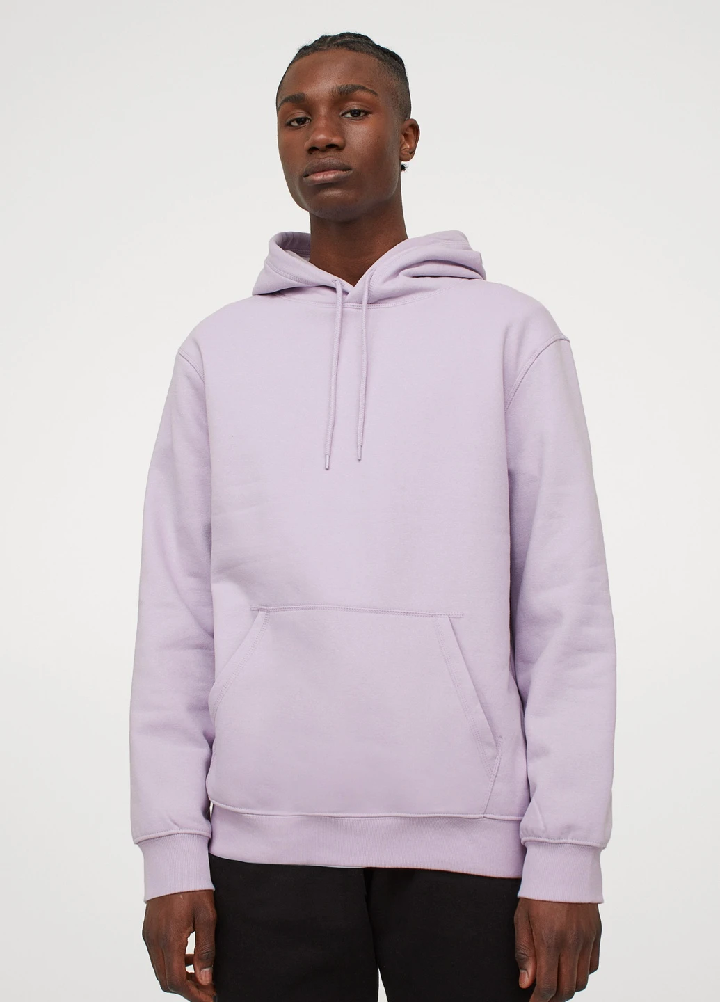 Худі фліс,світло-бузковий, H&M (255192741)