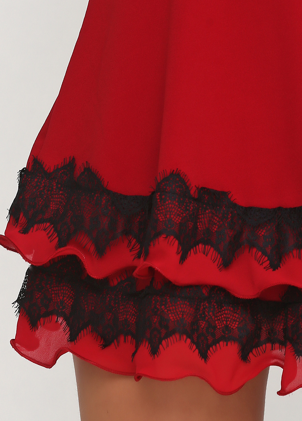 Красное кэжуал платье Rinascimento однотонное