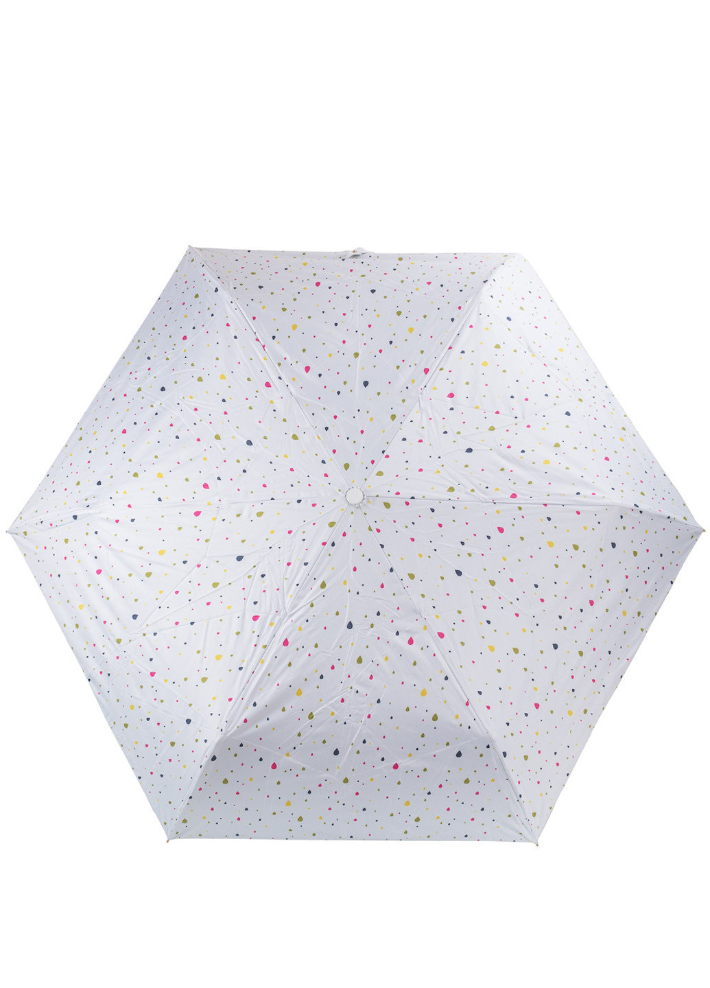 Женский складной зонт полный автомат 85 см Amo складной однотонный белый