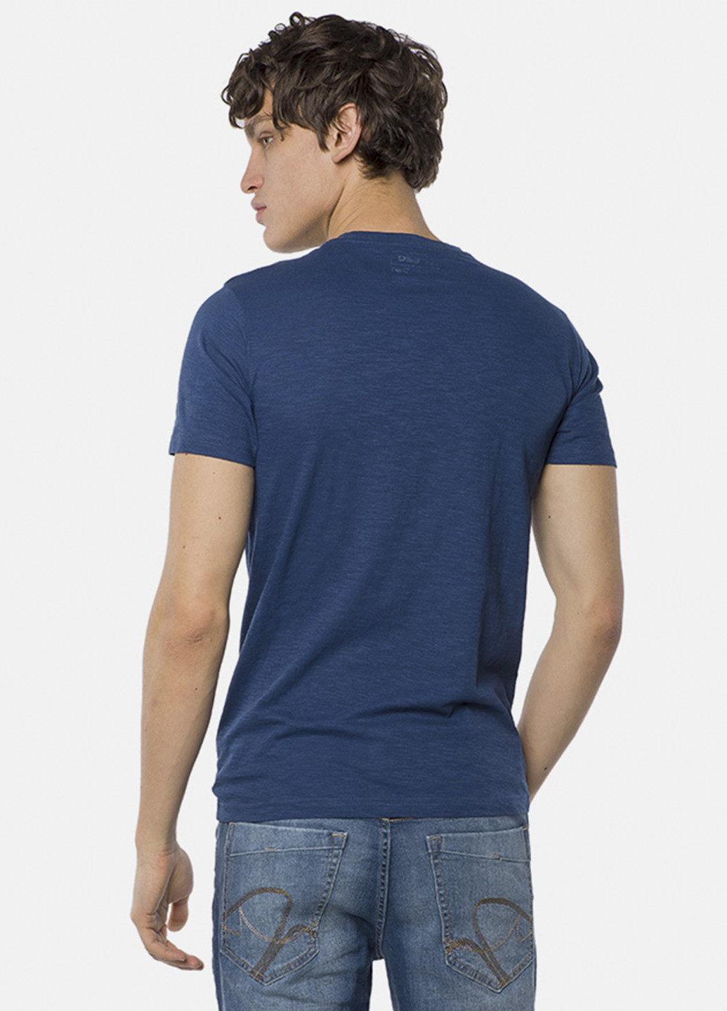 Темно-синяя летняя футболка MR 520