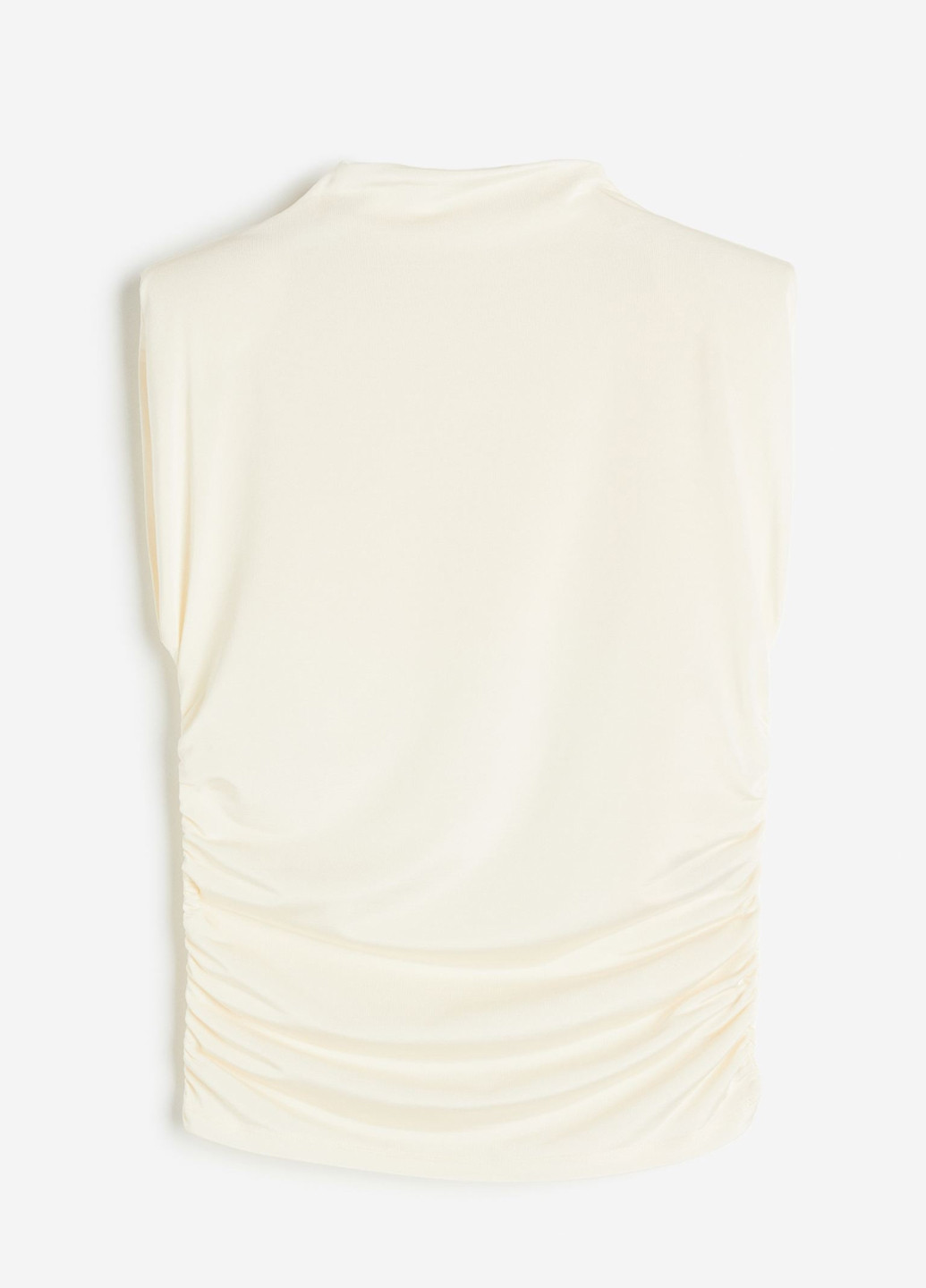 Кремовая летняя блуза H&M