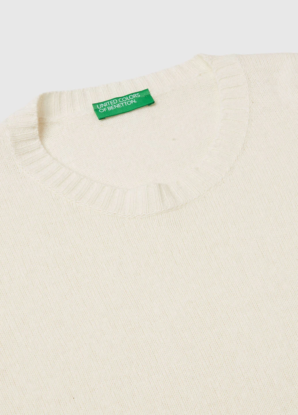 Молочный демисезонный джемпер джемпер United Colors of Benetton
