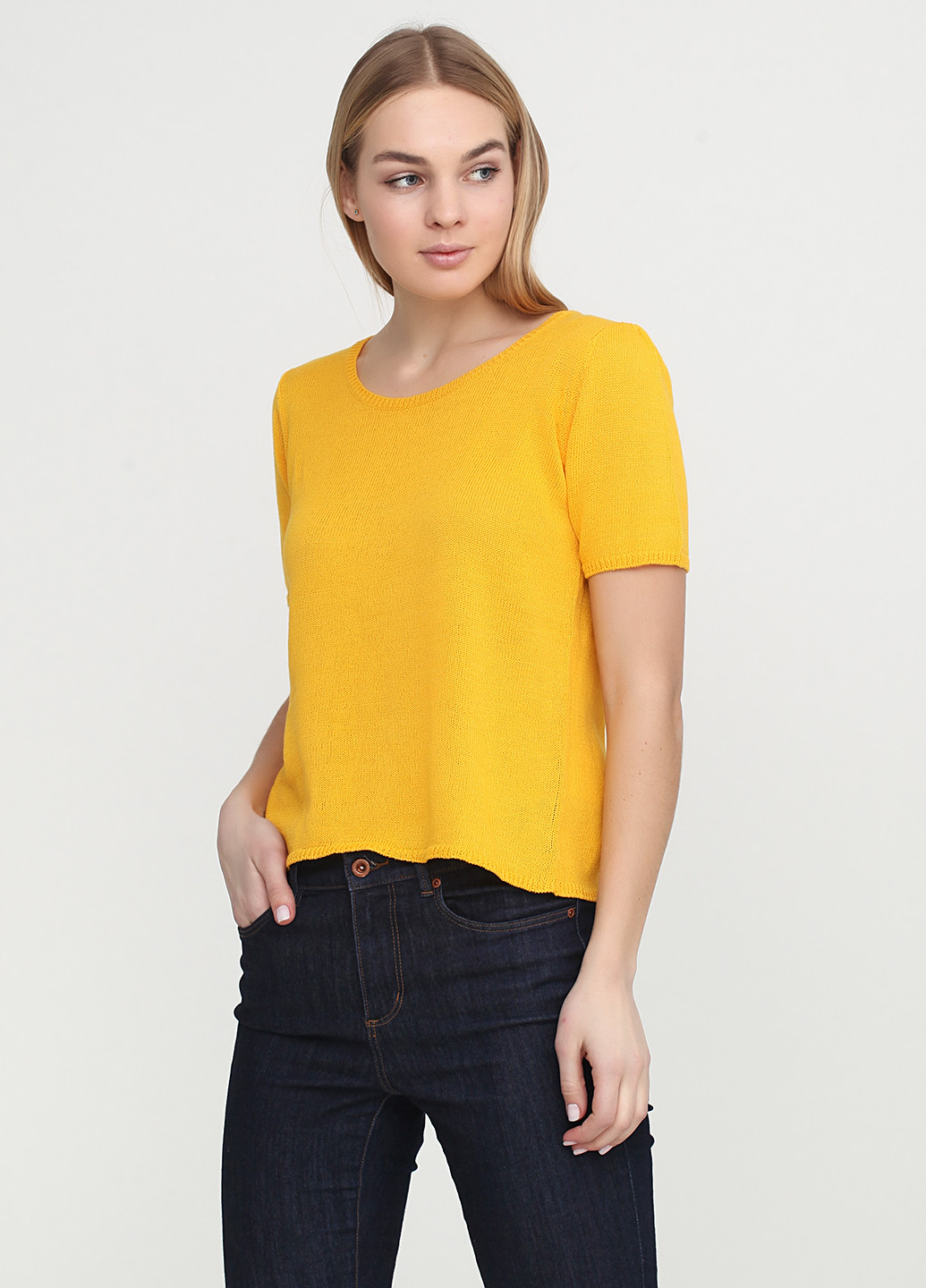 Жовта літня футболка Minimum