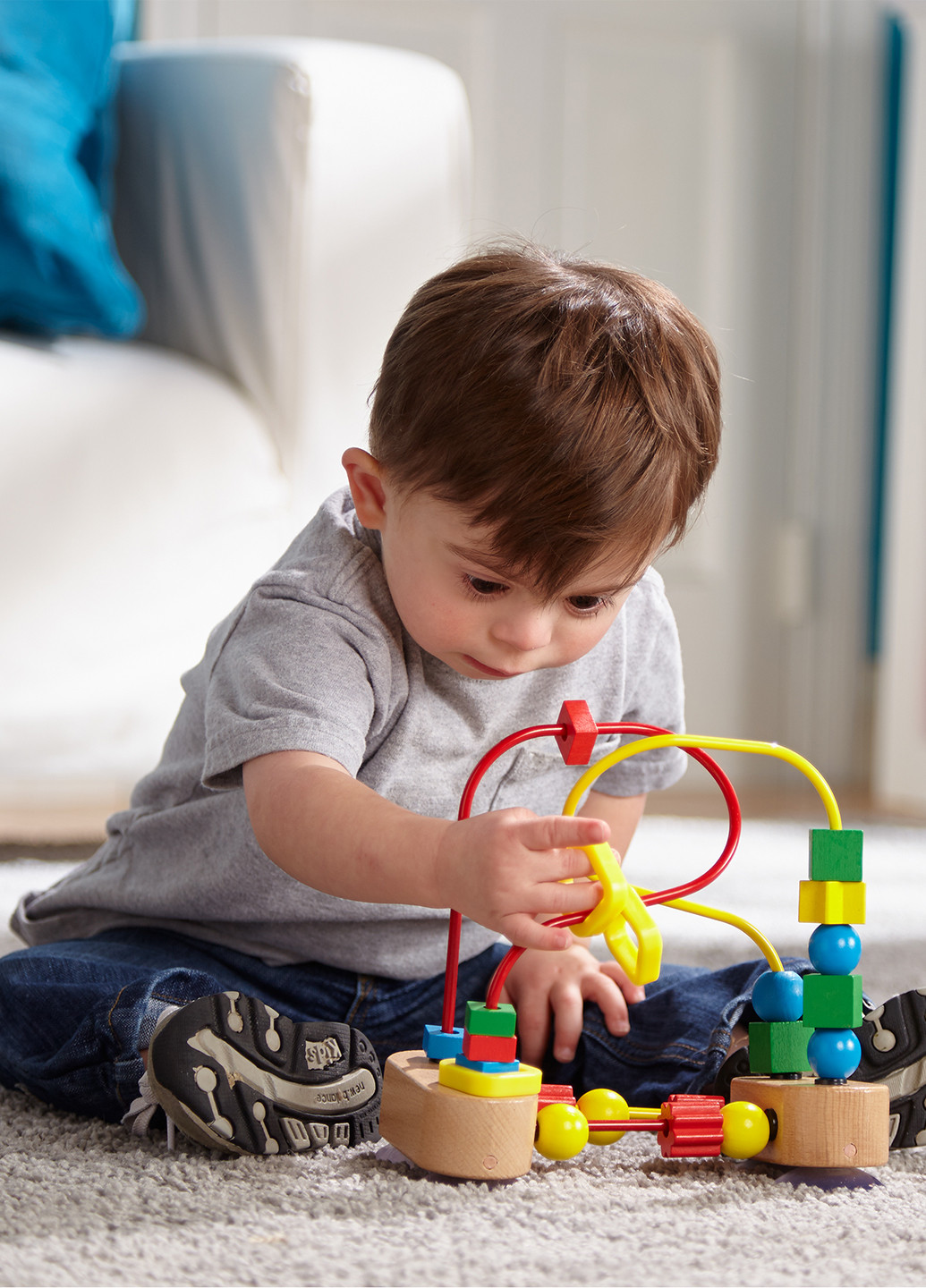 Головоломка лабіринт з намистинами, 22х19х10.2 см Melissa & Doug (251317729)