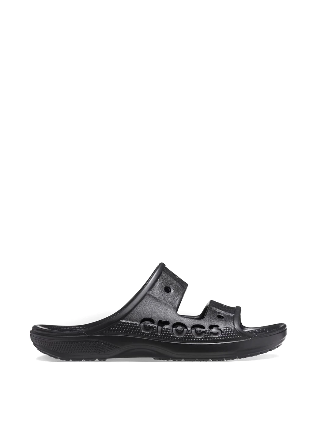 Черные кэжуал шлепанцы Crocs