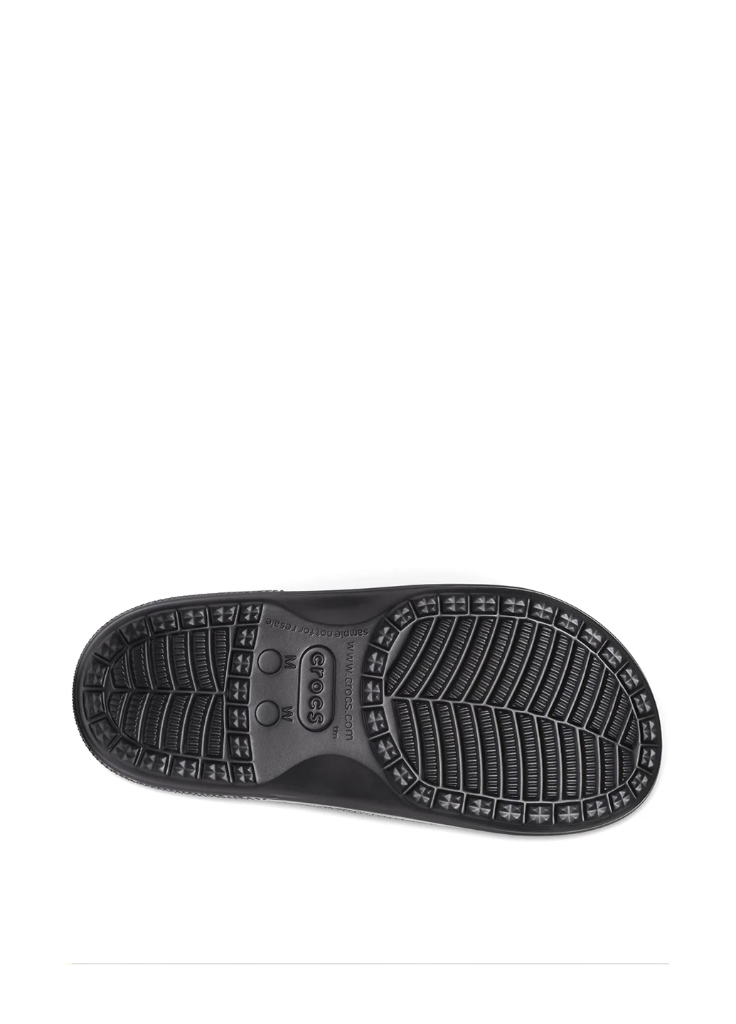 Черные кэжуал шлепанцы Crocs