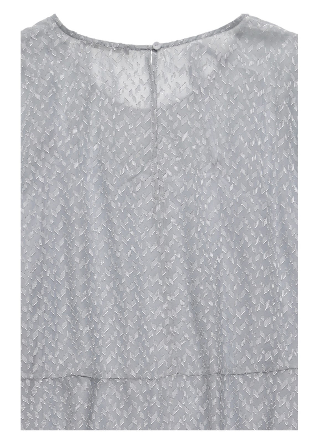 Серое кэжуал платье клеш Bruuns Bazaar однотонное