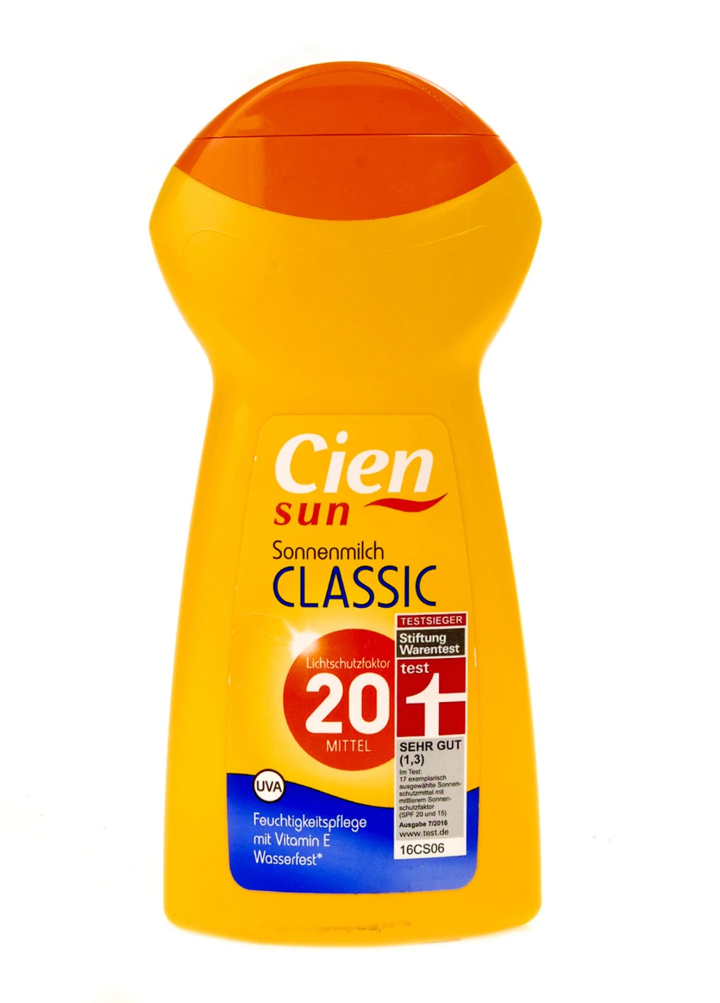 Сонцезахисне молочко Classic SPF20 250 мл Cien (230538437)