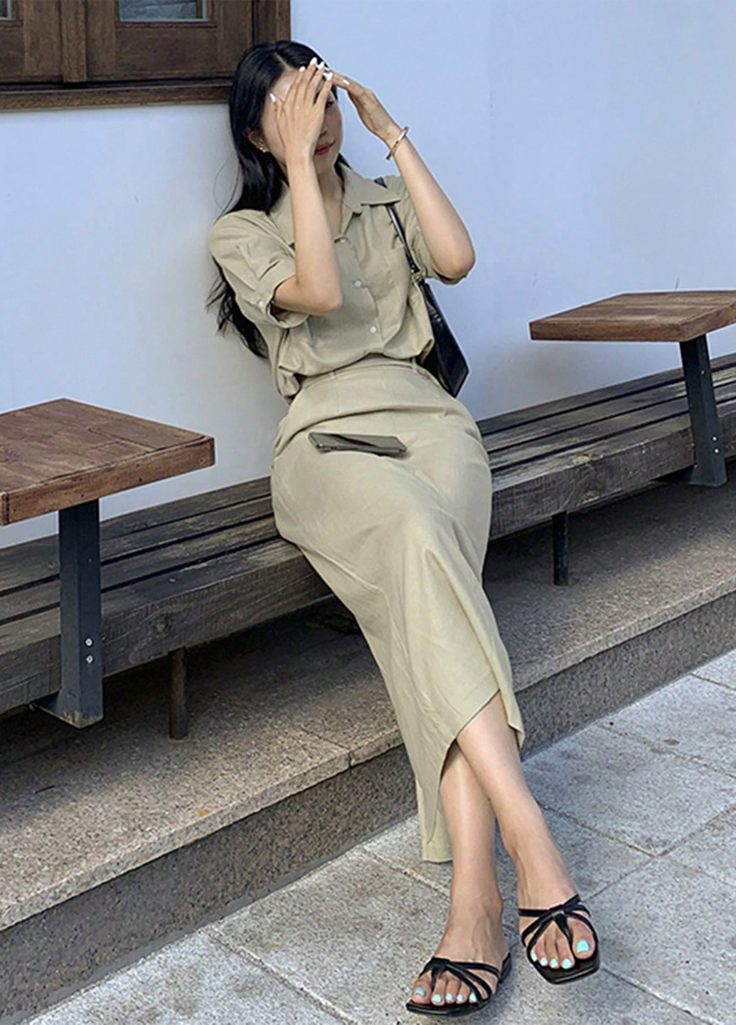 Костюм (сорочка, спідниця) SHEIN (341735031)