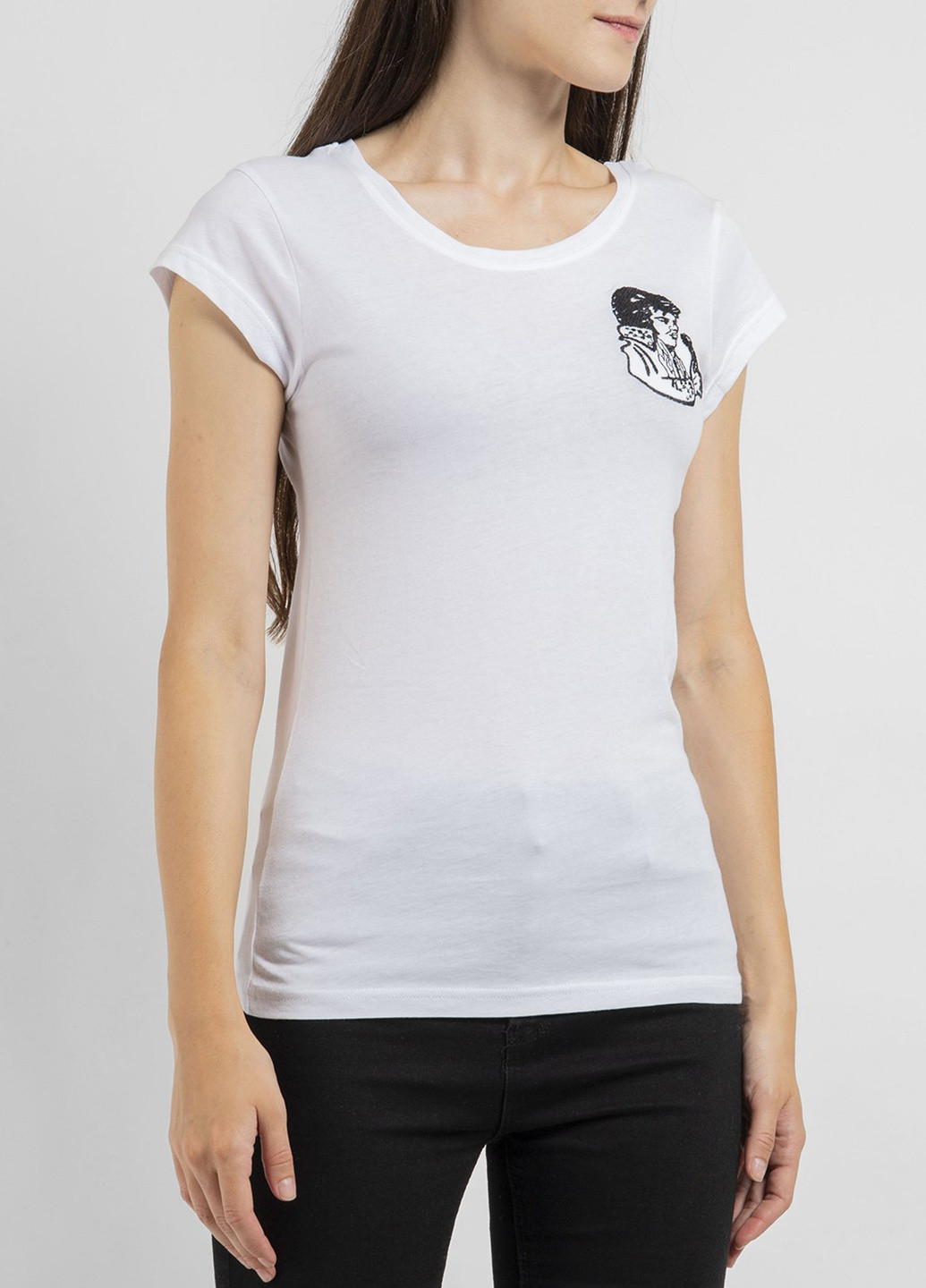 Белая футболка с принтом Elvis Ko Samui - (250382579)