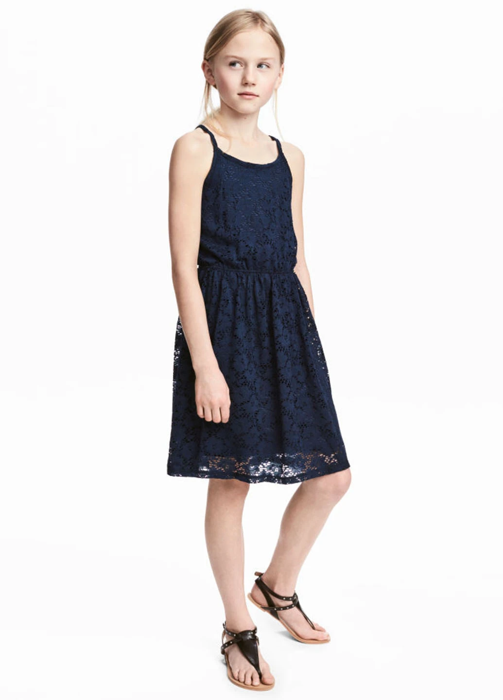Летний сарафан H&M однотонный