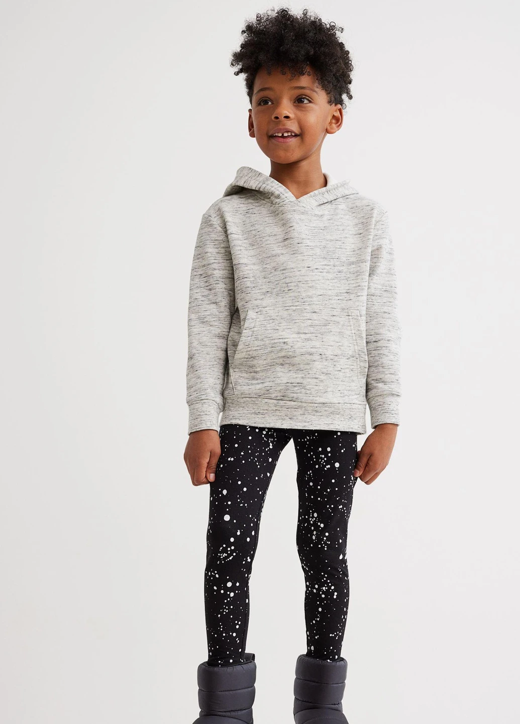 Лосини,чорний в білий візерунок, H&M (254866809)
