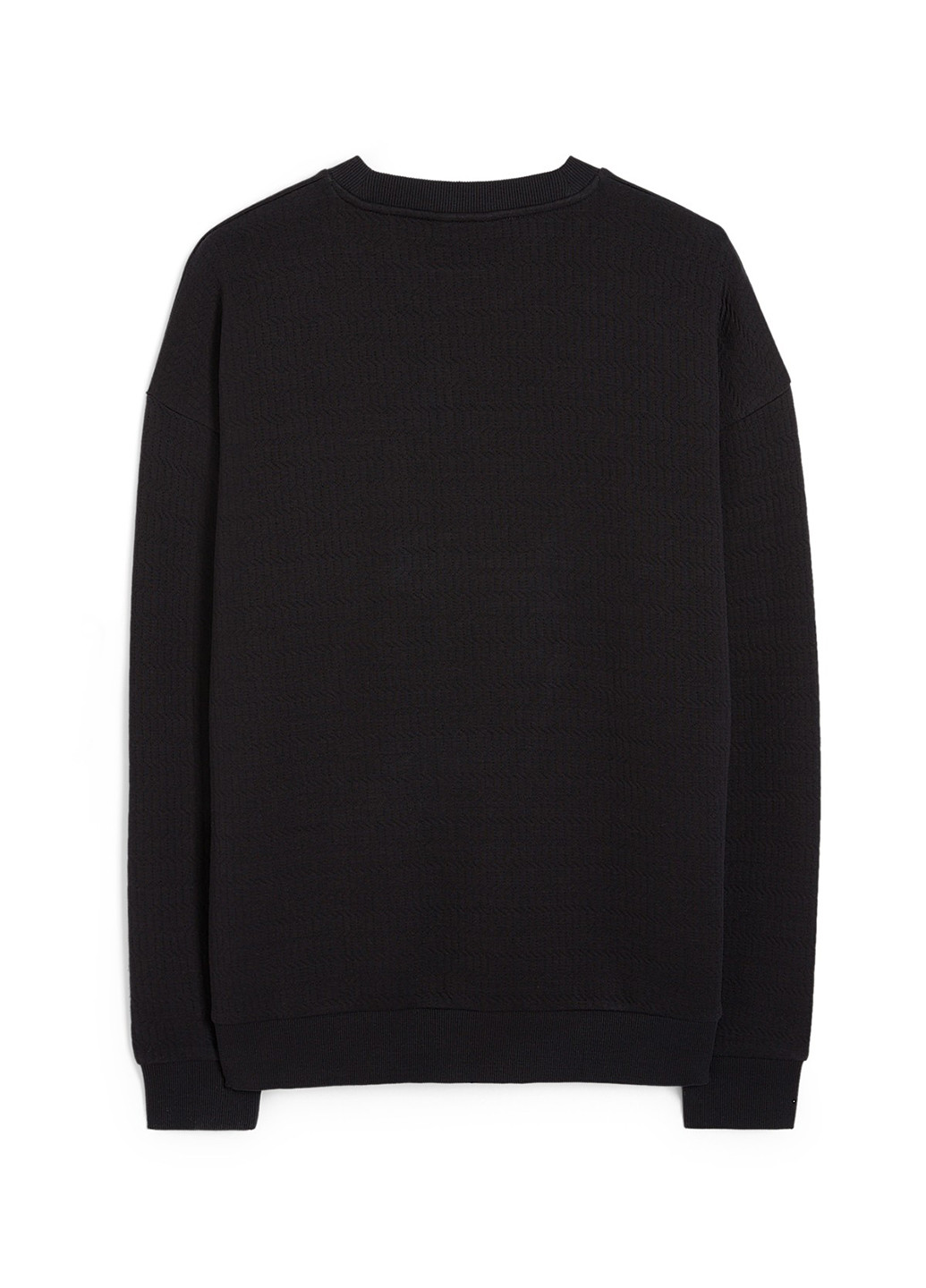 Чорний світшот C&A однотонний без декору (316739925)