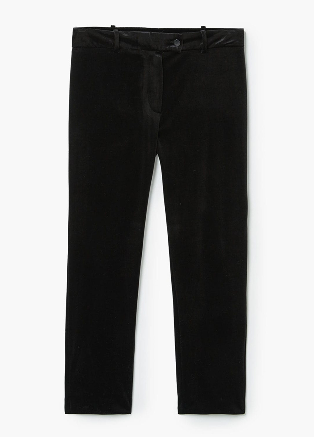 Черные кэжуал демисезонные брюки Mango