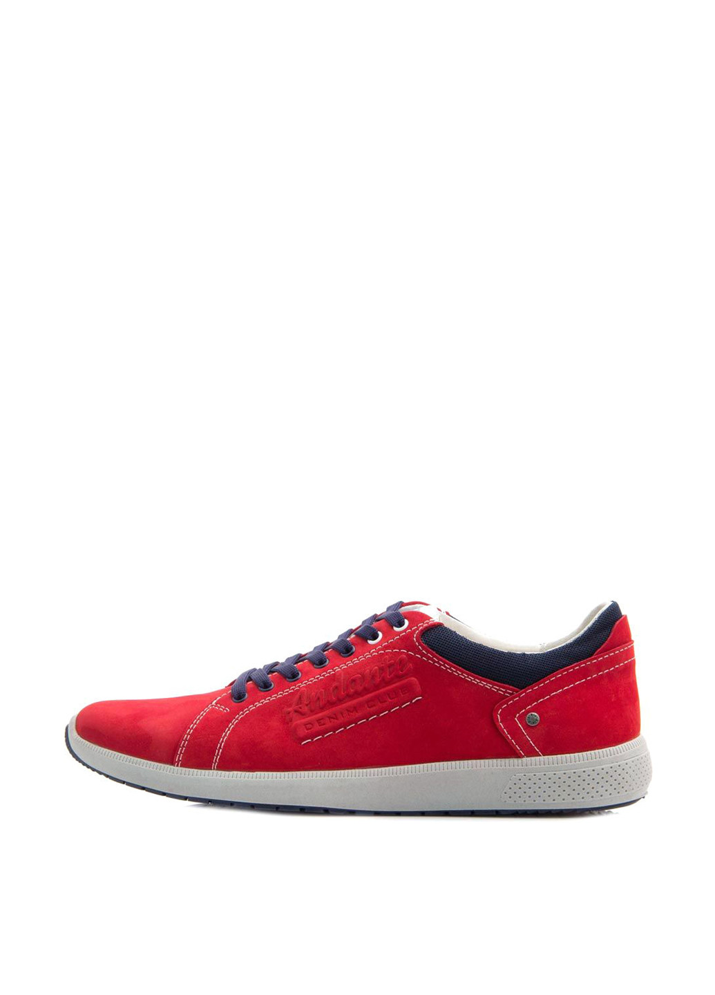 Красные спортивные туфли Andante на шнурках