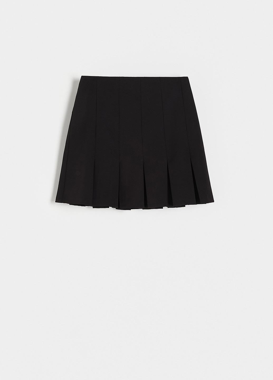 Черная кэжуал однотонная юбка Reserved клешированная