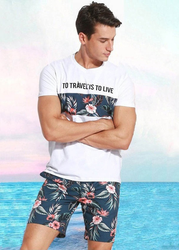 Мужские пляжные шорты Qike (250596533)