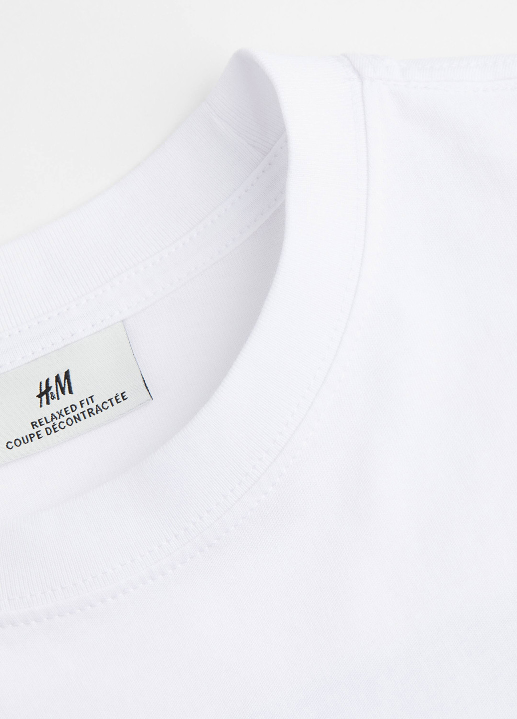 Белая футболка H&M