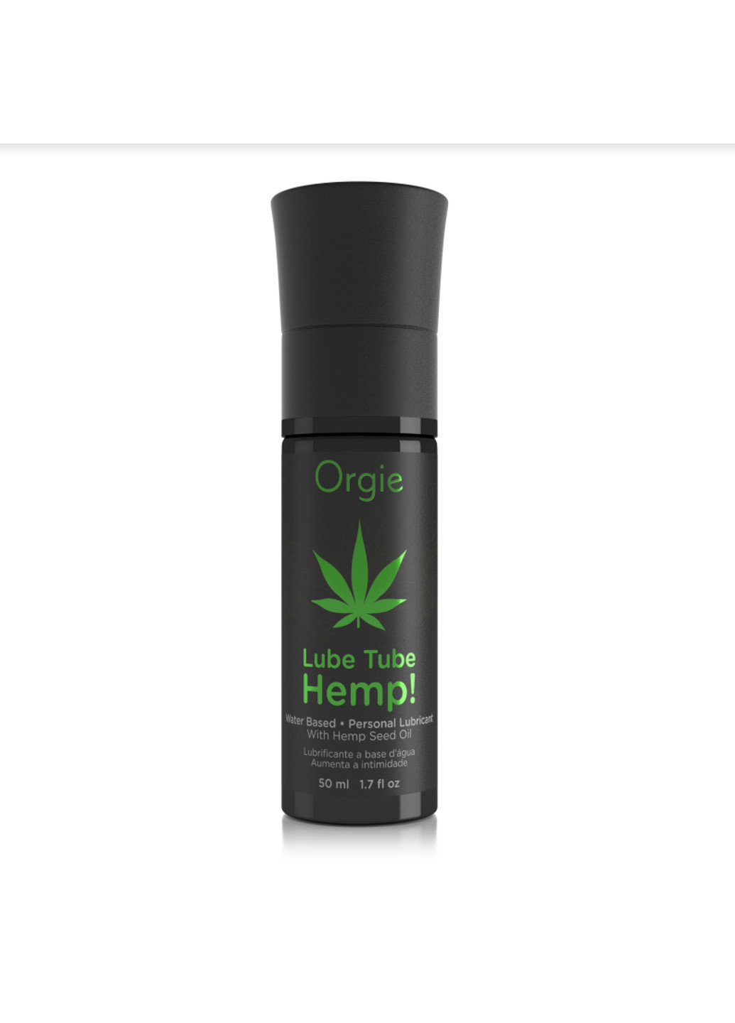 Лубрикант на водній основі з маслом канабісу Lube Tube Hemp! Orgie (251851944)