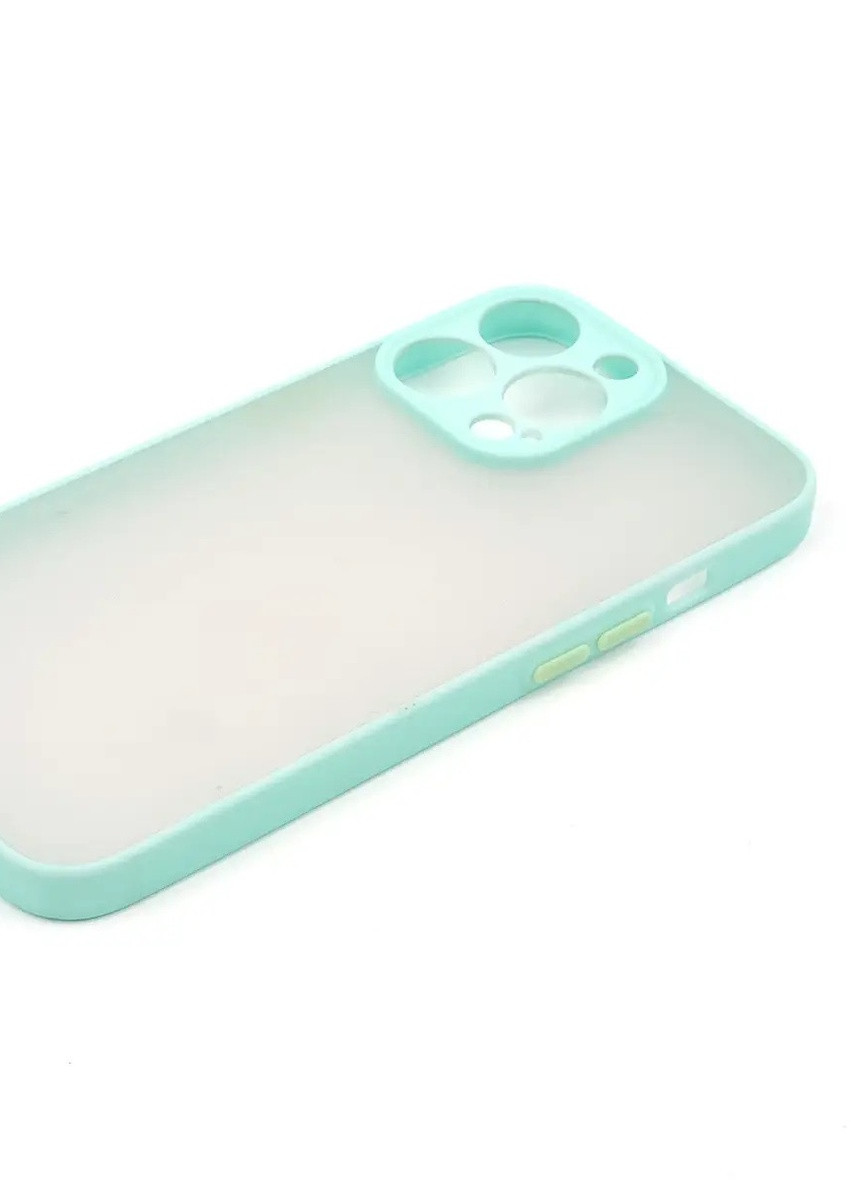 Силіконовий Чохол Накладка Avenger Totu Series Separate Camera iPhone 14 Pro Light Blue No Brand (254916504)