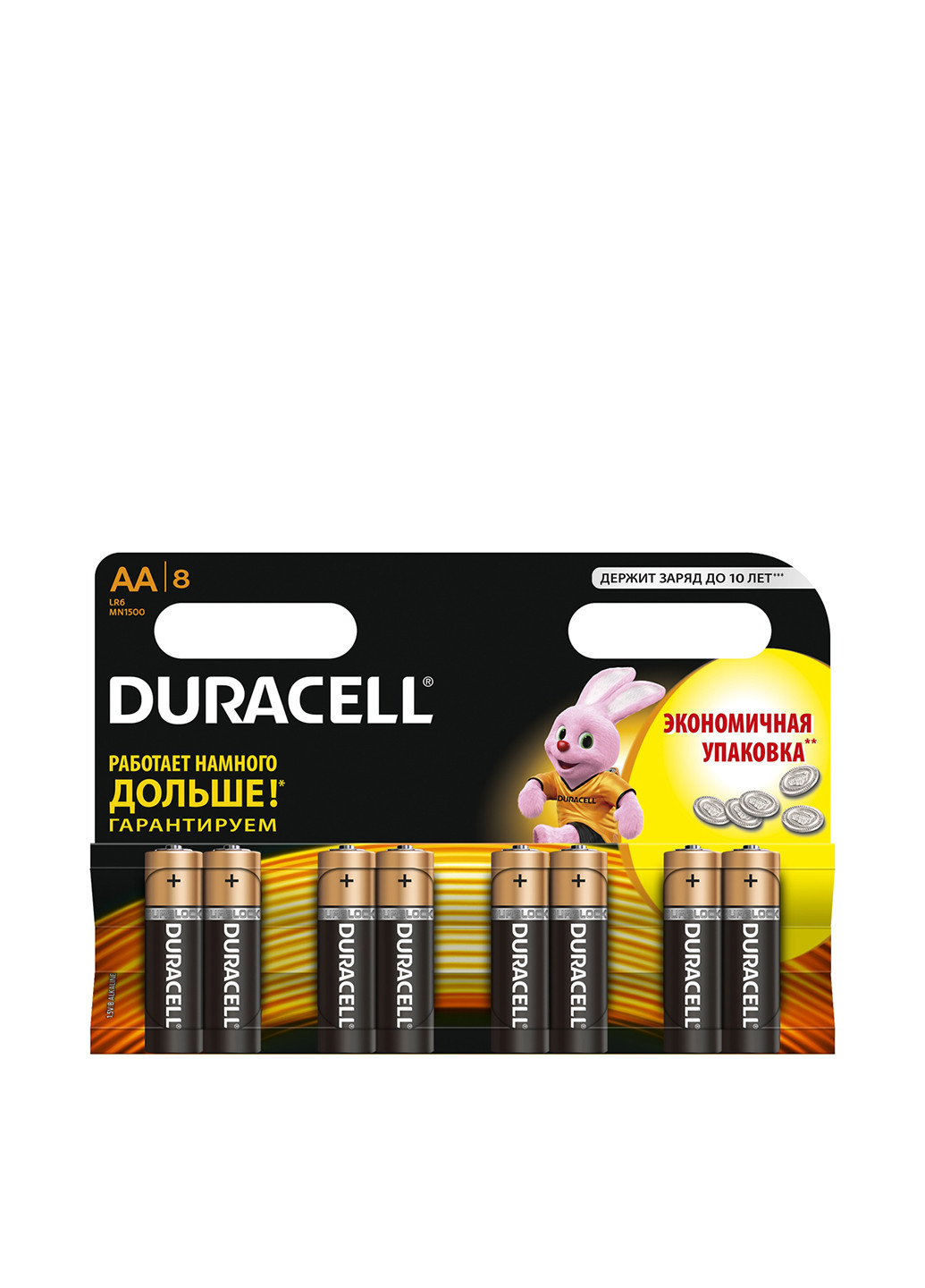 Батарейки Basic AA алкалиновые 1.5V LR6 (8 шт.) Duracell (13141737)