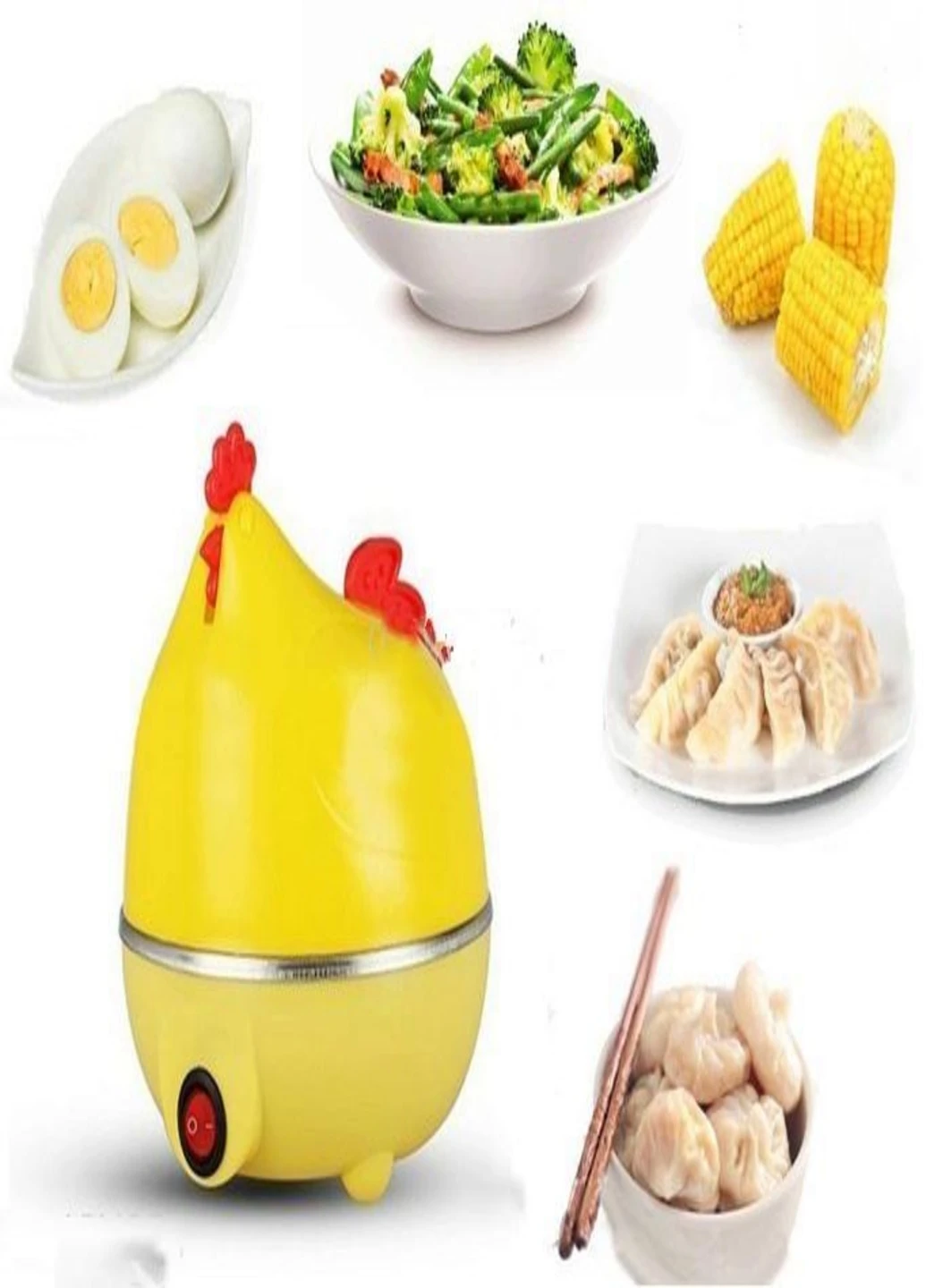 Яйцеварка Egg Cooker для приготовления яйца пашот на 7 шт. яиц 280-400 Вт (148863864-В) Francesco Marconi (230586663)