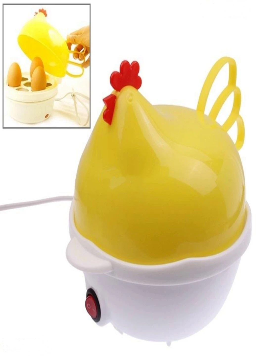 Яйцеварка Egg Cooker для приготовления яйца пашот на 7 шт. яиц 280-400 Вт (148863864-В) Francesco Marconi (230586663)