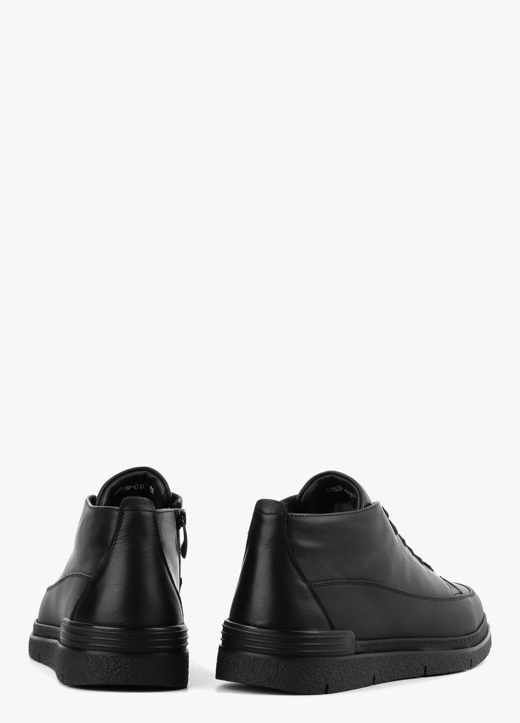 Черные зимние ботинки Le'BERDES